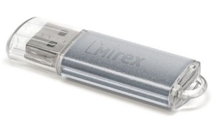 Флэш-диск Mirex 4Gb USB 2.0 UNIT серебристый                  Код товара: 841992