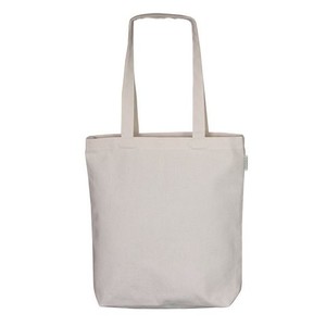 Экосумка без рисунка плотная светлая с дном, 35х38 см Вместительная  сумка-шоппер