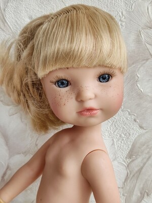 14004 Кукла Гретта б/о, платиновая блондинка с серо-голубыми глазами