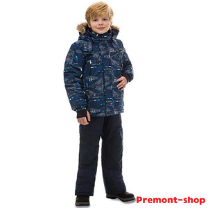 WP82201 DARK BLUE Комплект зимний: куртка и брюки