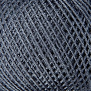 Нитки для вязания Ирис 100% хлопок 25 гр 150 м цвет 7110 синий