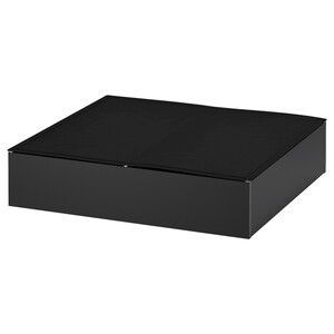 VARDO ВАРДО, Ящик кроватный, черный, 65x70 см