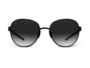 Очки солнцезащитные женские Элизабет титан черный/серый градиент