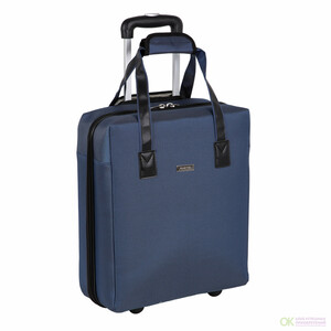 Дорожная сумка на колесах П7090 (Синий) - пристрой