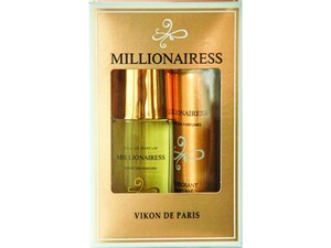 Подарочный набор для женщин "Миллионерша" (парфюмерная вода 50 мл, дезодорант 75 мл) 