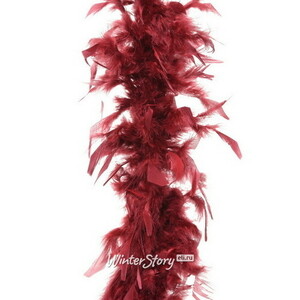 Гирлянда Боа из перьев Мэрикруз 184 см красная (Kaemingk)