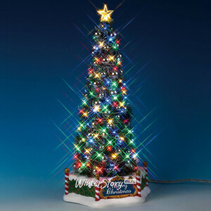 Рождественская ёлка, 34 см, музыка, подсветка (Lemax)
