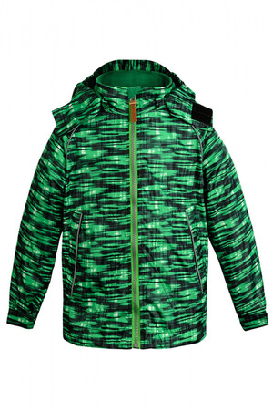 Куртка-ветровка для мальчиков, BENSON 615 Зелёный арт. CS21-02