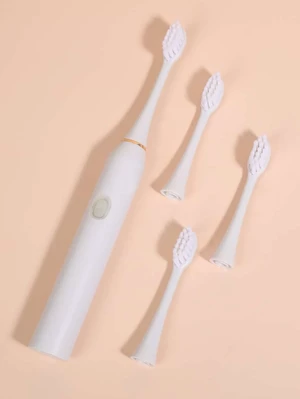1pc Electric Toothbrush & 4pcs Brush Head SKU: sboral18210611296