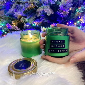 Ароматическая соевая свеча Night Before Christmas, 40 часов горения (Lumia Aroma)