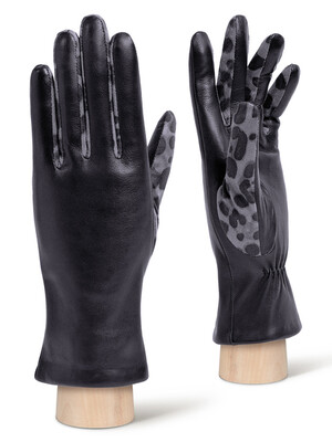 Перчатки женские ш+каш. IS00146 black/grey
