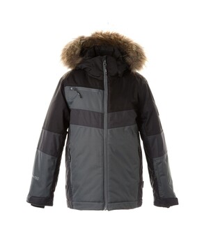 HuppaTec детская куртка с натуральным мехом Niklas 300г 18360030*00109