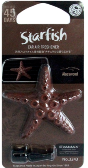 Ароматизатор полимерный Kogado Starfish на кондиционер Sandalwood/Aloeswood