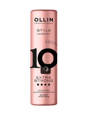 OLLIN STYLE Лак для волос экстрасильной фиксации 200мл