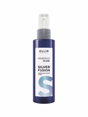 OLLIN PERFECT HAIR SILVER FUSION Нейтрализующий спрей для волос 120мл