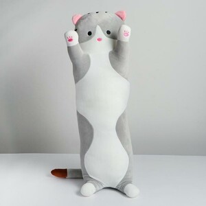 Мягкая игрушка-подушка «Кот», 70 см, цвета МИКС