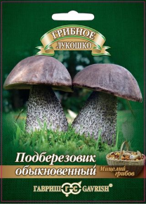 Мицелий Подберезовик на зерновом субстрате, 15мл, Гавриш