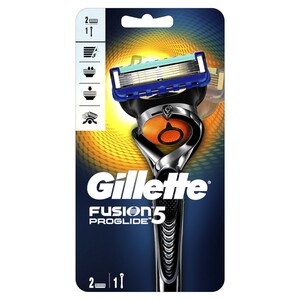 Станок для бритья Жиллетт FUSION-5 ProGlide FlexBall (+ 2 кассеты), (без подставки)