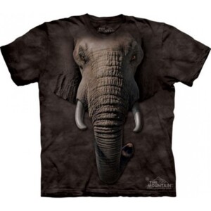 3д футболка с мордой слона