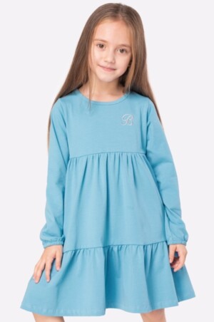 Платье для девочки BK1561P голубой