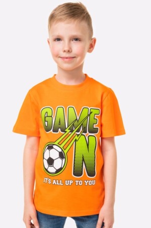 Футболка для мальчика BK0002M(NEW) оранжевый