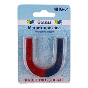 "Gamma" MHG-01 Магнит-подкова в блистере .