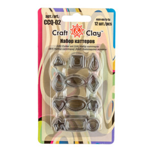 "Craft&Clay" Набор каттеров CCQ-02