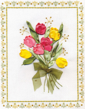 Набор для вышивания "PANNA" C-0620 ( Ц-0620 ) "Тюльпаны"