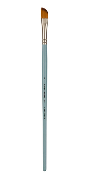 Кисть синтетика "VISTA-ARTISTA" 5023D-06 даггер ретушная 10 шт короткая ручка №06