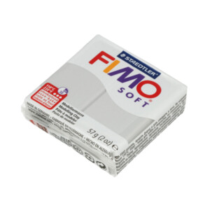 "FIMO" Soft полимерная глина 57 г 8020-80 серый