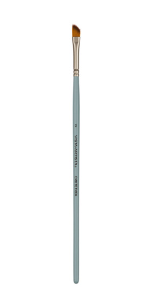 Кисть синтетика "VISTA-ARTISTA" 5023D-02 даггер ретушная 10 шт короткая ручка №02