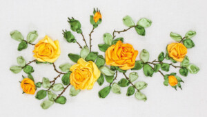 Набор для вышивания "PANNA" C-1089 ( Ц-1089 ) "Желтые розы"