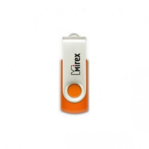 Флэш-диск Mirex 8Gb USB 2.0 SWIVEL оранжевый                  Код товара: 840555