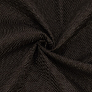 Ткань на отрез Blackout лен рогожка 280 см 103-24 цвет горький шоколад