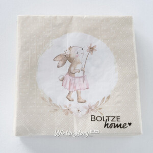 Бумажные салфетки Lovely Bunny 17*17 см, 20 шт (Boltze)