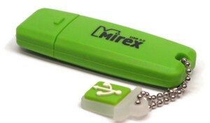 Флэш-диск Mirex 32Gb USB 3.0 Chromatic зеленый                  Код товара: 840144