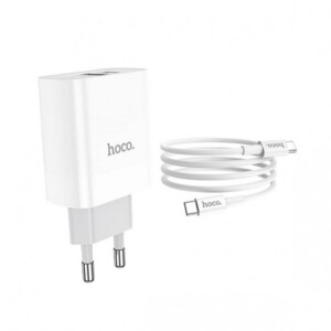 СЗУ Hoco (гнездо USB 3.0+ гнездо Type-C)+кабель Type-C-Type-C (3A) C80A(127869)                  Код товара: 675185