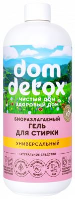 Гель для стирки Dom Detox Универсальный (1,5л)