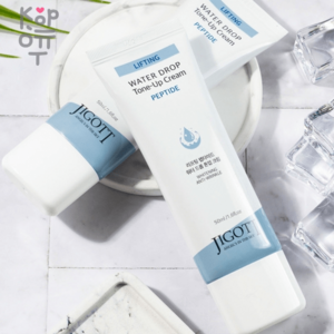 JGT CREAM Крем-лифтинг для кожи лица с пептидами Jigott Lifting Peptide Water Drop Tone Up Cream, 50ml
