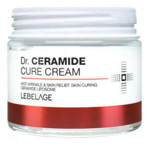 LBLG CREAM Крем для лица укрепляющий с керамидами LEBELAGE Dr. CERAMIDE CURE CREAM 70мл