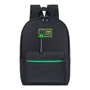 Молодежный рюкзак MONKKING Z-027 черно-зеленый