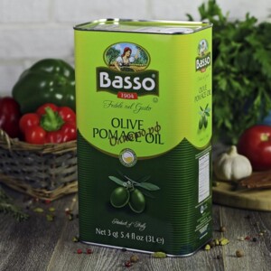 Масло оливковое рафинир. «Basso» 3000 ml