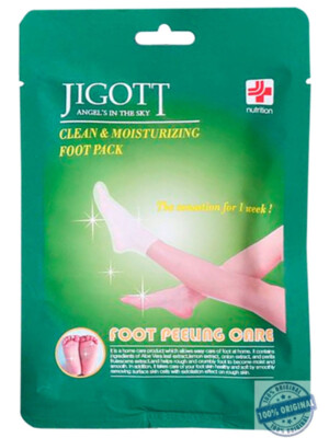 JGT Маска JIGOTT CLEAN&MOISTURIZING FOOT PACK