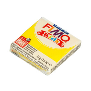 "FIMO" Kids полимерная глина для детей 42 г 8030-1 желтый
