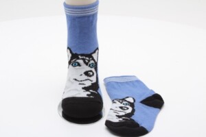 Para-Socks N1D72(1) Носки с рисунком Джинсовый мальч. 10-24