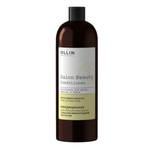 Ollin Кондиционер для окрашенных волос с маслом виноградной косточки / Salon Beauty, 1000 мл (арт. 20806)