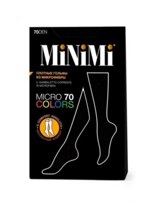 MINIMI MICRO COLORS 70 3D гольфы женские