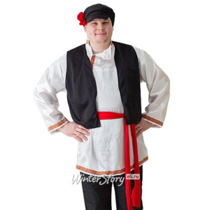 Взрослый карнавальный костюм Русский Народный, мужской, 50-52 размер (Бока С)
