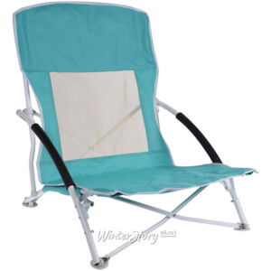 Пляжное кресло Siesta Beach бирюзовое, до 110 кг (Koopman)