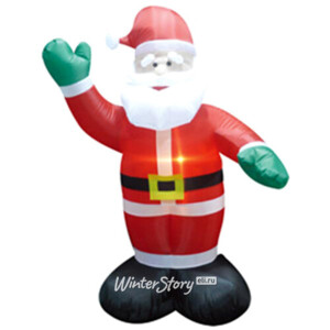Надувная фигура Санта Клаус 1.8 м с подсветкой (Торг Хаус)